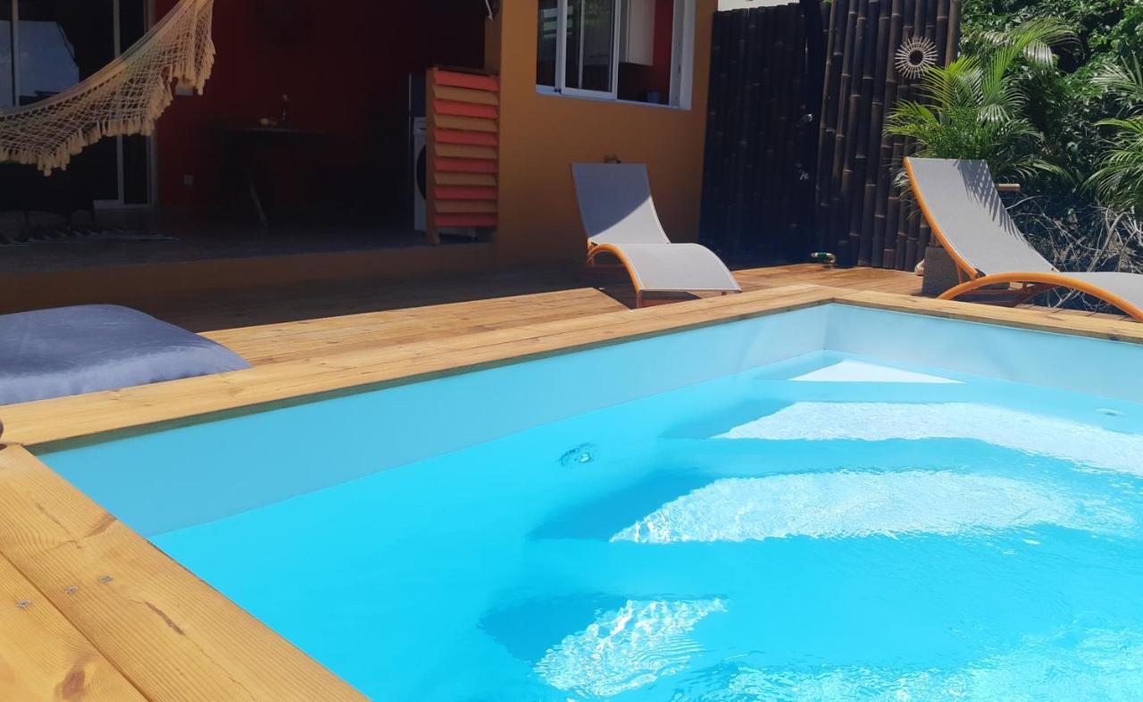 Ti Coin Relax Bungalow Vue Mer Piscine Privee Saint-Francois  Buitenkant foto