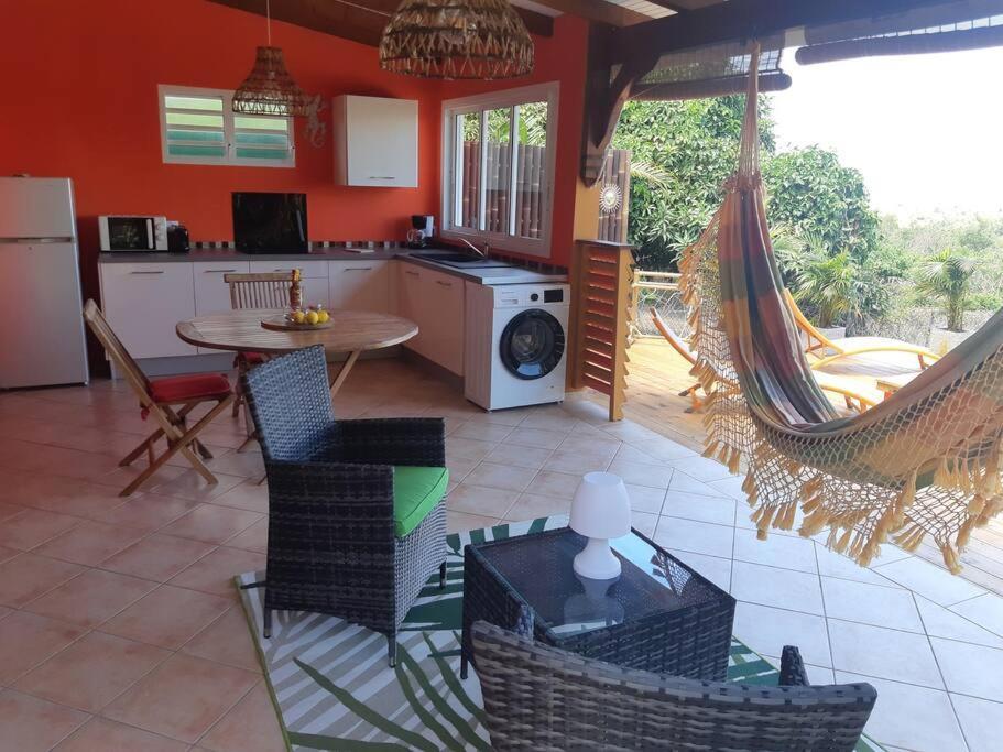 Ti Coin Relax Bungalow Vue Mer Piscine Privee Saint-Francois  Buitenkant foto